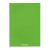 Spirálfüzet vonalas FORTUNA Monocolor A/5 70 lapos zöld