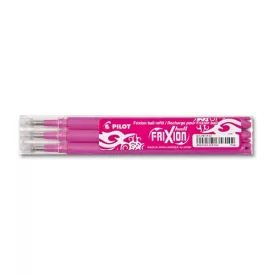   Tollbetét roller PILOT Frixion Clicker/Ball radírozható 0,35 mm rózsaszín 3 darabos