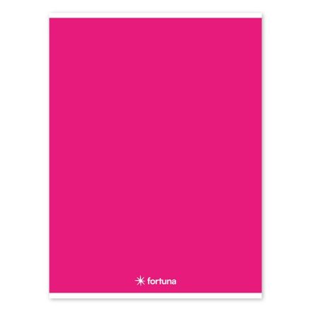 Füzet vonalas FORTUNA Monocolor A/4 32 lapos 81-32 magenta