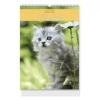 Falinaptár LIZZYCALENDAR B/4 álló spirálozott Cicák 2027