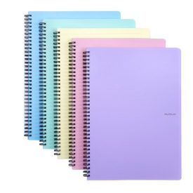   Spirálfüzet vonalas PASTELINI A/5 60 lapos vegyes színekben