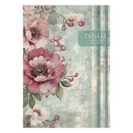   Tanári zsebkönyv TOPTIMER P200 papírborító A/5 heti 145x205 mm Vintage 2026-2027