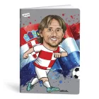 Füzet kockás LIPAMILL A/4 40 lapos Football icons