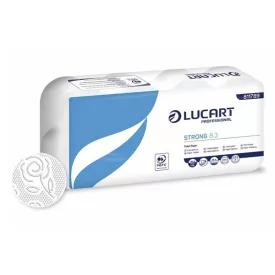   Toalettpapír LUCART Strong 3 rétegű 8 tekercses fehér 250 lap
