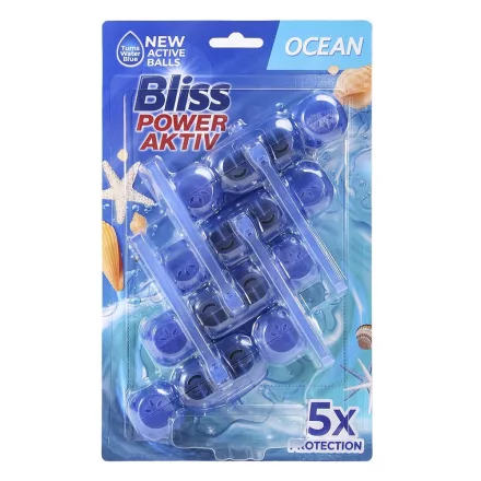 Toalett illatosító golyó BLISS óceán 4x50 g