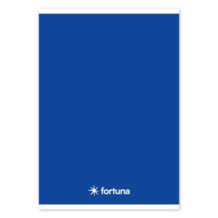 Füzet vonalas FORTUNA Monocolor A/5 32 lapos 21-32 4-8.osztályos sötétkék