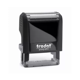  Bélyegző TRODAT Printy 4.0 4911 eco-fekete ház fekete párna