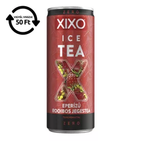   Üdítőital szénsavmentes XIXO Ice tea eper-rooibos zero 0,25L DRS