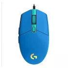 Egér vezetékes LOGITECH G203 LightSync USB 6 gombos 8000 DPI kék