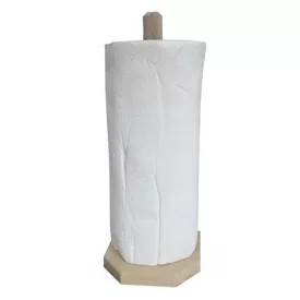 Kéztörlő tartó álló fa 30 cm
