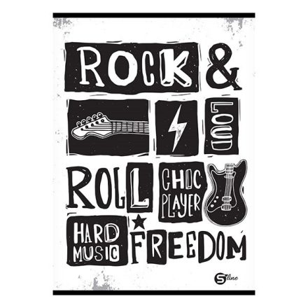 Füzet vonalas STREET A/4 52 lapos S-Line2