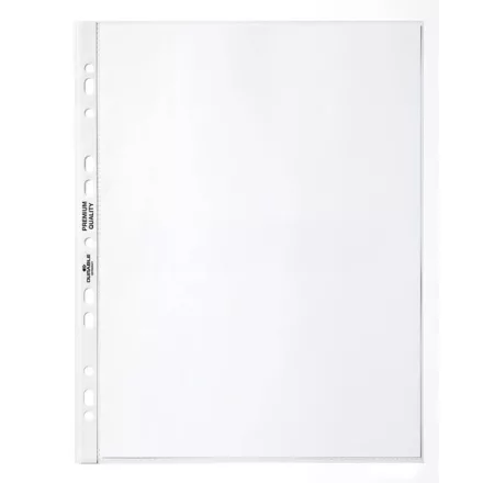 Lefűzhető genotherm DURABLE PP A/4 extra széles 90 mikron víztiszta 50 darabos