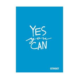 Füzet vonalas STREET A/5 42 lapos PP Neon