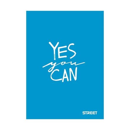 Füzet vonalas STREET A/5 42 lapos PP Neon