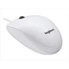 Logitech B100 Optical USB Mouse White