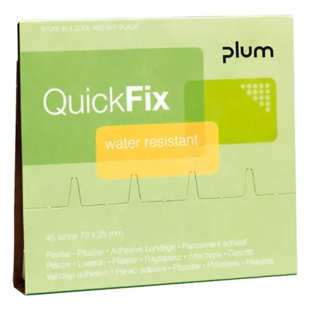 Sebtapasz utántöltő PLUM QuicFix vízálló 45 darabos