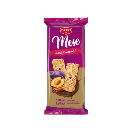 Keksz DETKI mese szilvás-fahéjas étcsokoládés 180 g