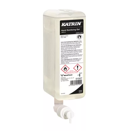 Kézfertőtlenítő gél KATRIN 1 liter