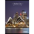 Füzet vonalas STREET A/4 52 lapos Skyline