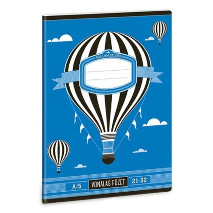 Füzet vonalas ARS UNA Standard A/5 32 lapos 21-32 4-8.osztályos