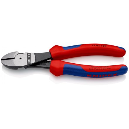 KNIPEX Erő-kímélő oldalcsípőfogók 180 mm