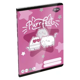   Füzet vonalas LIZZYSULI A/5 32 lapos 16-32 2.osztályos Kittok Stars Purrfect