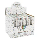 Konfetti ágyú JUNIOR 20 cm metál karika