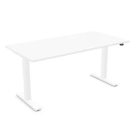   Íróasztal NOWYSTYL elektromosan állítható magasságú 1600x800 mm fehér T-lábas fehér