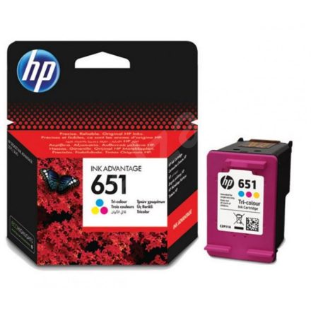 HP C2P11AE (651) Color tintapatron