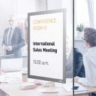 Infokeret DURABLE Duraframe A/4 sima felületre mágneses ezüst 2 darabos