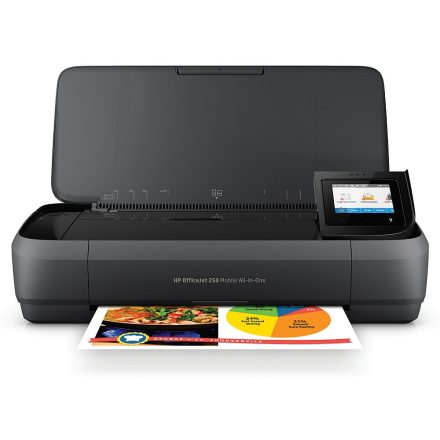 HP OfficeJet 250 Mobile AiO Wireless Tintasugaras Nyomtató, Másoló, Scanner