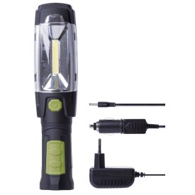 COB LED Tölthető zseblámpa + 6 led P4518