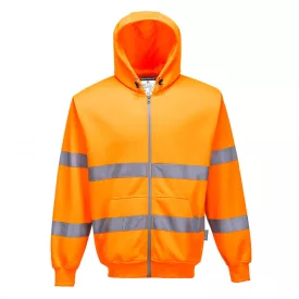 Hi-Vis zipzáros pulóver