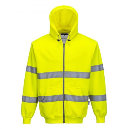 Hi-Vis zipzáros pulóver