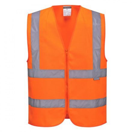 Hi-Vis zippzáras mellény