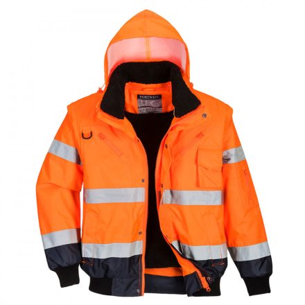 Hi-Vis Kontraszt Bomber dzseki