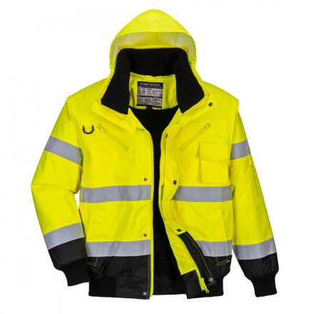 Hi-Vis Kontraszt Bomber dzseki