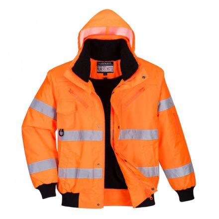 Hi-Vis 3 az 1-ben bomber kabát